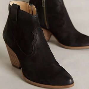 FRYE Reina Leather Ankle Boots